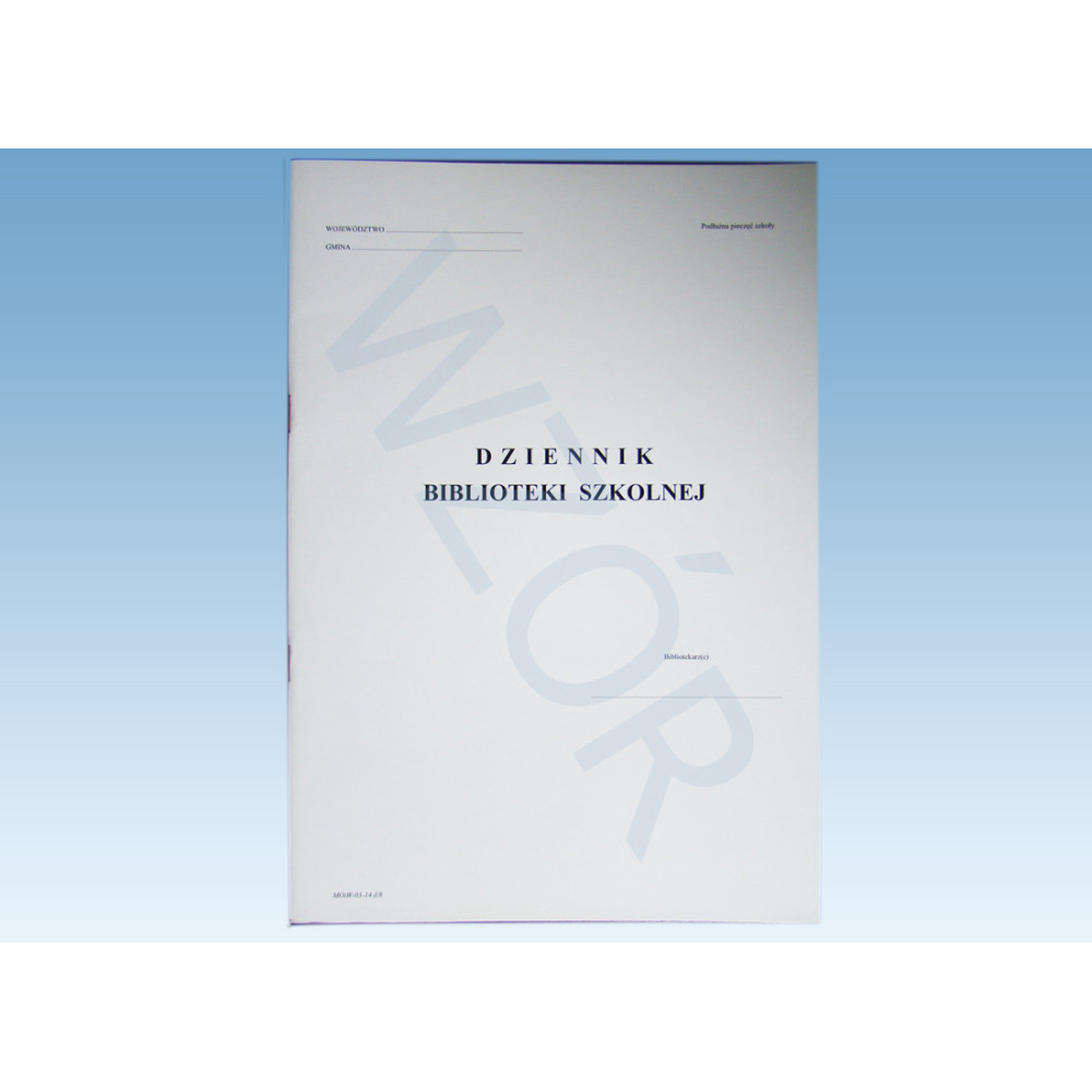 Dziennik biblioteki szkolnej